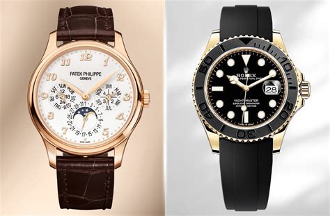 patek philippe vs rolex